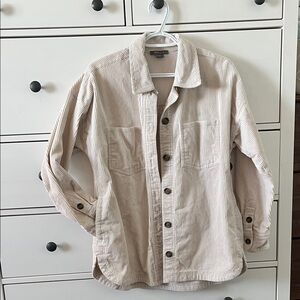 Beige Corduroy Jacket